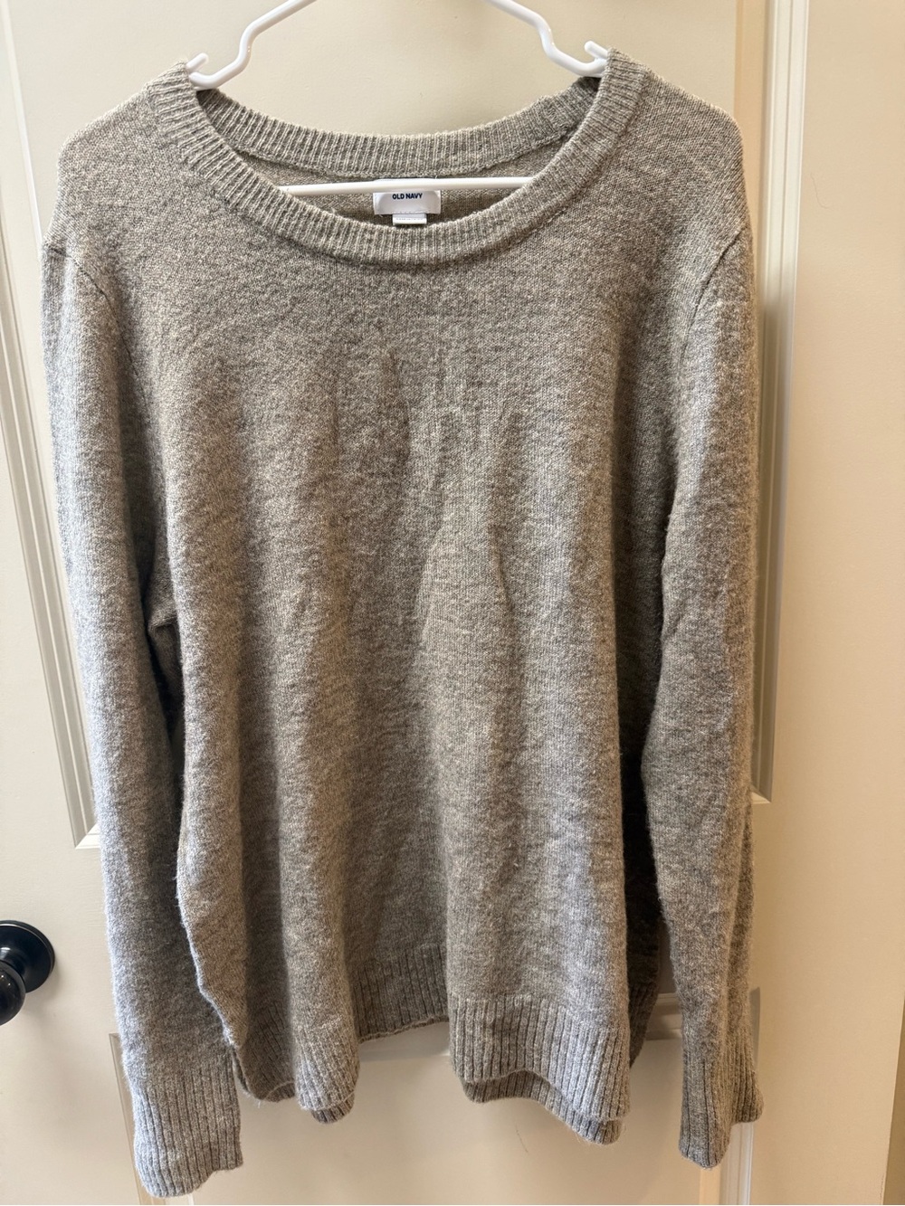 Old Navy Light Brown/Tan Crewneck Sweater